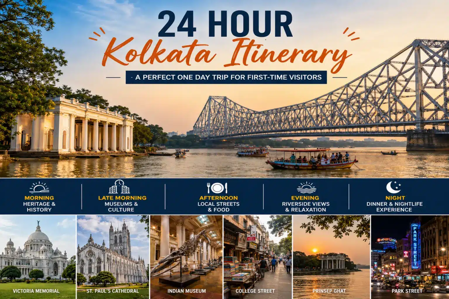 24 Hour Kolkata Itinerary: A Perfect One Day Trip for First-Time Visitors