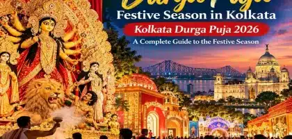 Durga Puja festive season in Kolkata